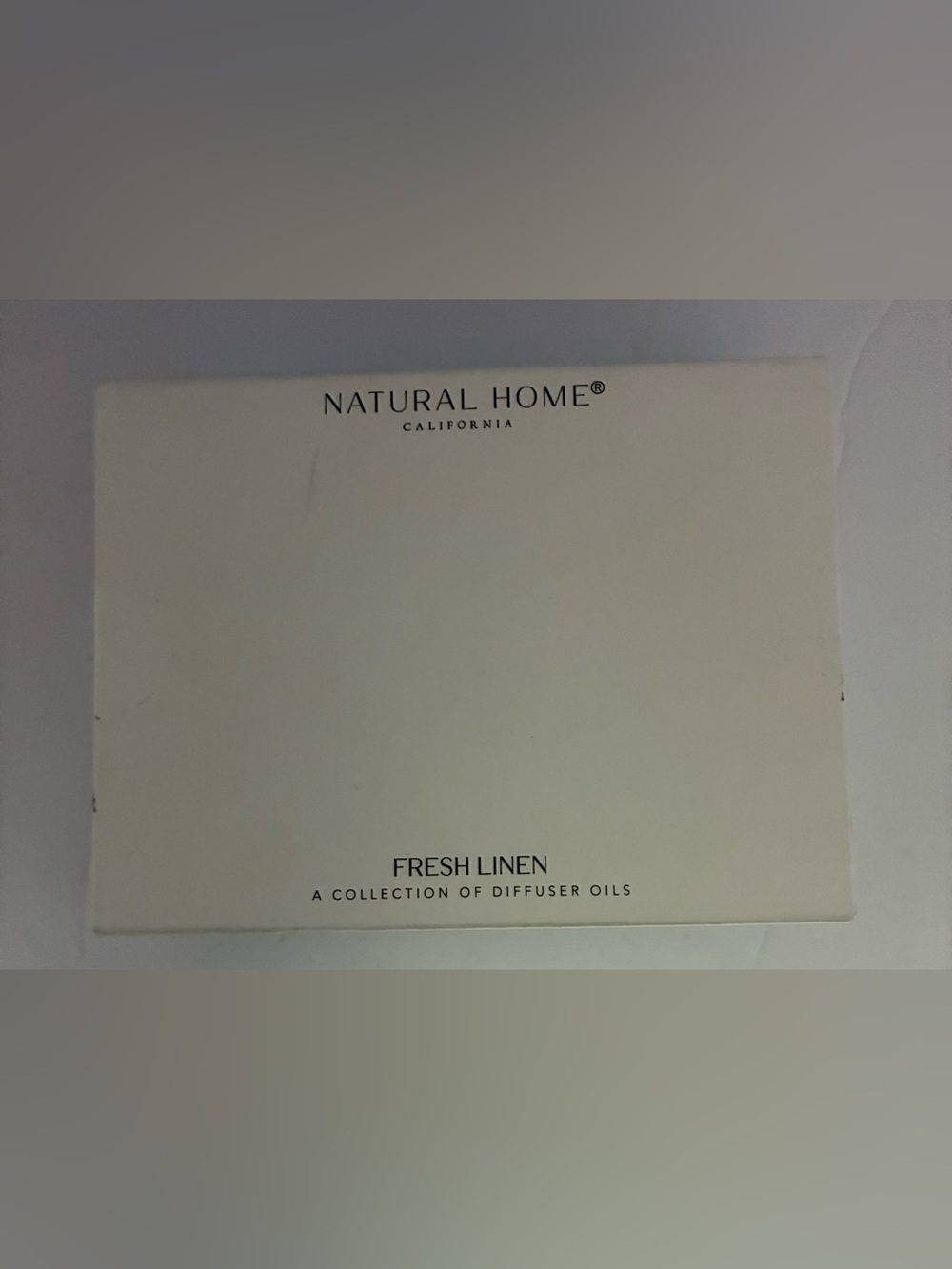 Natural Home California Fresh Linen Diffuser Oil Set NEW 4 Scents